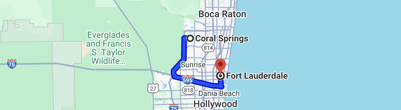 from Coral Springs to Freeman Orthodontics